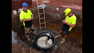 ROMOLD Manhole Installation [upl. by Shepp]