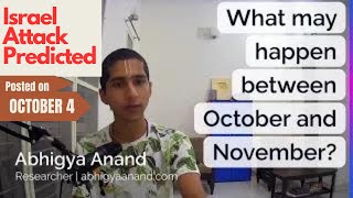 What may happen between October and November Astrological Predictions for the World Abhigya Anand [upl. by Letty]