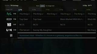 Xfinity Guide Listings January 22 2022 [upl. by Rebecca910]