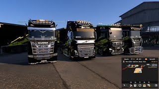 ETS2  Trumpas sekmadieninis konvojus  N18 [upl. by Lydia]