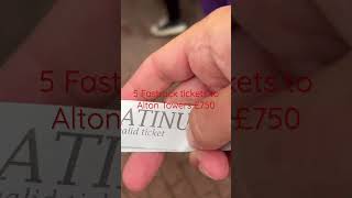 Alton Towers  Ultimate Platinum Fastrack Tickets £750 shorts rollercoasters themepark [upl. by Nnaitsirk]