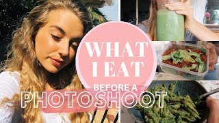 WHAT I EAT The Day Before A Photoshoot  DeBloating Foods To Lean Up [upl. by Ambrosine162]