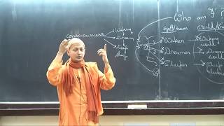 Swami Sarvapriyananda at IITK  quotWho Am Iquot according to Mandukya UpanishadPart 1 [upl. by Salim850]