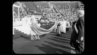 Pontifical Mass at Eucharistic Congress in Buffalo New York 1947 HD [upl. by Neau]