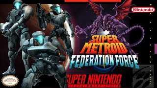 Super Metroid Federation Force  Hack SNES [upl. by Glorianna]