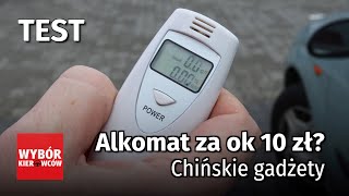 Alkomat  Chińskie gadżety cz4  Motor TEST PL [upl. by Oner168]