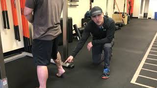 Foot and Ankle Strengthening Drill 1  Stick Mobility Exercise [upl. by Annaiuq]