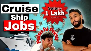 Cruise Ship Jobs after Hotel Management Cruise ship Job Salary All about Cruise Jobs [upl. by Nylkoorb]