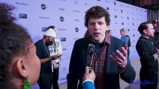 CNS Interview w Director Jesse Eisenberg from quotA Real Painquot at Sundance Film Festival 2024 [upl. by Cadell]