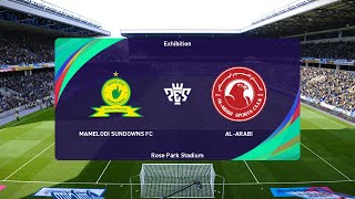 Mamelodi Sundowns vs AlArabi 26072024 Club Friendlies PES 2021 [upl. by Nemlaz63]