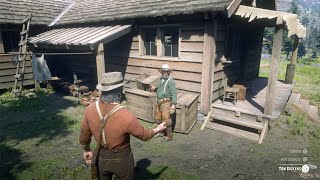 You Fail If John Antagonizes Mr Dickens  Red Dead Redemption 2 [upl. by Nappie]