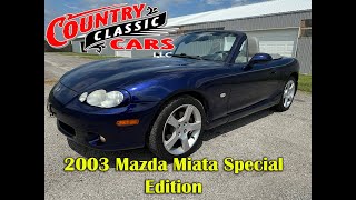 2003 Mazda Miata MX5 Special Edition [upl. by Elberfeld956]