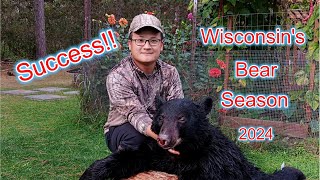 Black Bear Down Wisconsins 2024 Bear Season  Wisconsin Hunting [upl. by Alard]