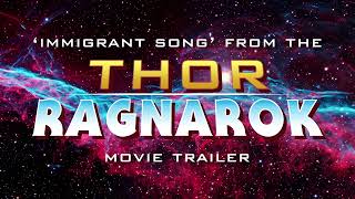 THOR RAGNAROK Trailer Music Led Zeppelin  Immigrant Song 2017 [upl. by Yllier]