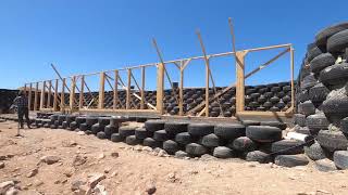 Refuge Earthship quotR2D2quot Work In Progress May 1st 2024 [upl. by Rettig]