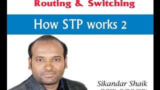 How STP works 2  Video By Sikandar Shaik  Dual CCIE RSSP  35012 [upl. by Cortney]