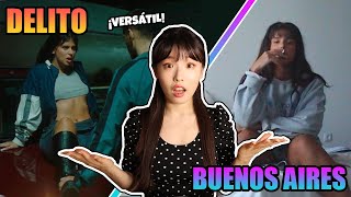 NATHY PELUSO REACCION DELITO BUENOS AIRES  🇰🇷COREANA REACCIÓN [upl. by Oirifrop]