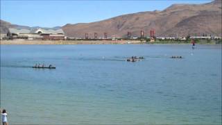 Coed Sprint Race Finals  25th Annual ASCE National Concrete Canoe Competition [upl. by Gnav]