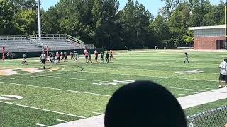 40 yard scramble by Zykari Hyman for a Copperhead TD 11U Harper [upl. by Kai468]