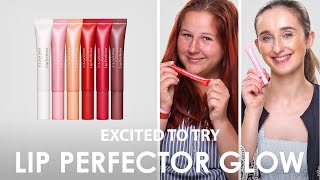 Were Excited To Try Clarins Lip Perfector Glow [upl. by Amadeo986]