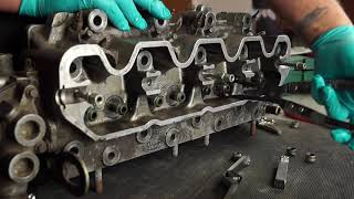 How to remove engine valve seals easy by valve stem seal tools [upl. by Ahsekyw]