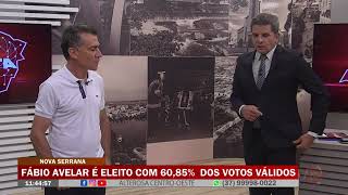 Nova Serrana Fábio Avelar é eleito com 6085 dos votos válidos [upl. by Tadd]