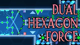 Insane Demon Dual Hexagon Force by dhk2725 100 solo  Geometry Dash 22 [upl. by Tillo]