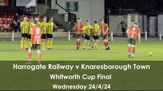 Match Highlights Harrogate Railway v Knaresborough Town [upl. by Assirac]