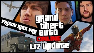 GTA 5 Online  Prison Riot Van  NEW Stuff in 117 Update [upl. by Snej]