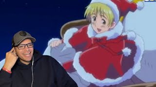 HETALIA AXIS POWERS EPISODE 28 REACTION SANTA [upl. by Nitsugua735]