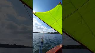 Sailing upwind 2×CC 4910 m2 Pile Lake Poland 🇵🇱 [upl. by Wilkie]