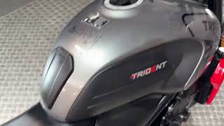 MOTORBIKES 4 ALL REVIEW TRIUMPH TRIDENT 660 FOR SALE [upl. by Aned]