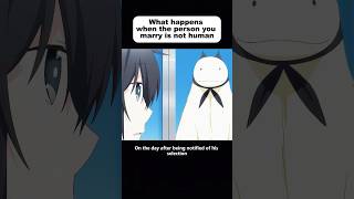 What happens when the person you married is not human cartoonvideo animecomicdub animeshorts [upl. by Spearman539]