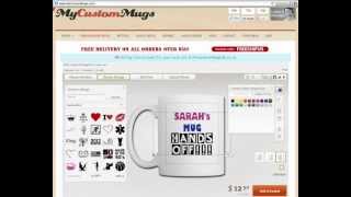 Personalized Mugs  Design Your OWN Personalized Mugs online [upl. by Nealy]