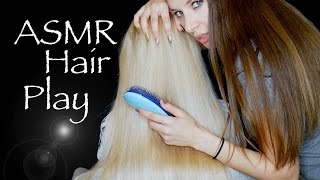 ASMR Hair Brushing and Scalp Massage [upl. by Bremser]