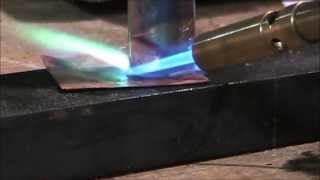 Metal working How to Solder Copper [upl. by Ahsimek159]