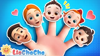 The Finger Family Song  LiaChaCha Nursery Rhymes amp Baby Songs  NuNu Tv Baby Songs  cocomelon [upl. by Notyep933]