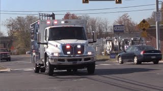 Bensalem EMS MSU 185 Responding [upl. by Odraner]