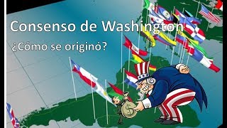 Consenso de Washington [upl. by Cheston]