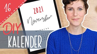 DIY WANDKALENDER schnell und minimalistisch  Geschenkidee [upl. by Bayless853]