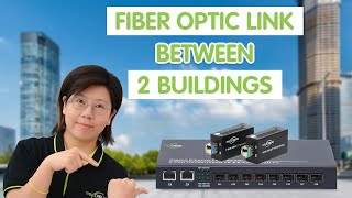 Creating a HighSpeed Fiber Optic Link between Two Buildings [upl. by Hnaht]