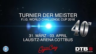 Cottbus quotTurnier der Meisterquot Imagetrailer 2016 [upl. by Soo]