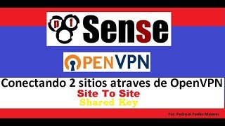 Video 13 Pfsense OpenVPN Site 2 Site Shared Key [upl. by Elwina420]