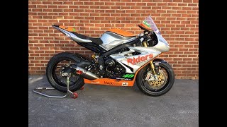 2015 Triumph Daytona 675 R Race bike For Sale [upl. by Deibel]