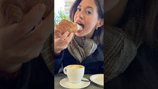 NAMO ITALIAN BREAKFAST 🥐😋 foodreview lifeinitaly italianbreakfast italianmeal shesthetea [upl. by Lairret]