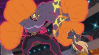 Mega Lucario Ash vs Gigantamax Machamp Bea AMV  Pokemon Journeys [upl. by Allesiram664]