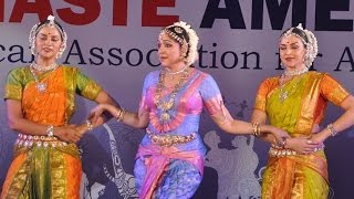 Hema Malini Esha amp Ahana Deol Perform at Namaste America [upl. by Odelle]