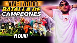 🔥 PURO FUEGO EN EL VIVE LATINO 2023  PIEZAS REACCIONA A BATALLA DE CAMPEONES CDMX 2023 [upl. by Inek957]