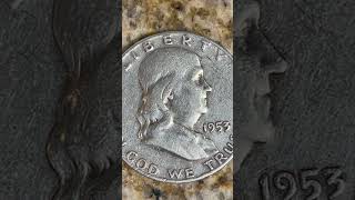 1953 D FRANKLIN HALF DOLLAR [upl. by Anoyek39]