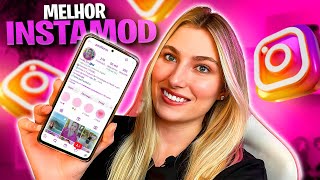 MELHOR INSTA MOD INSTAFLOW V16 bordas arredondasemoji  fonte IOS e qualidade MÃXIMA [upl. by Rauscher]